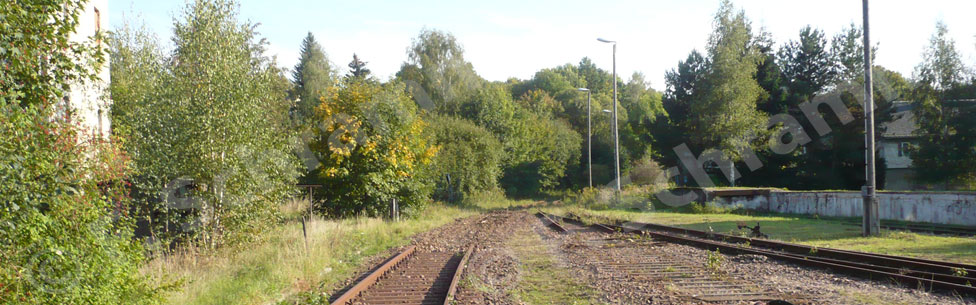 Rückbau der Bahntrasse in Markersdorf (2008)