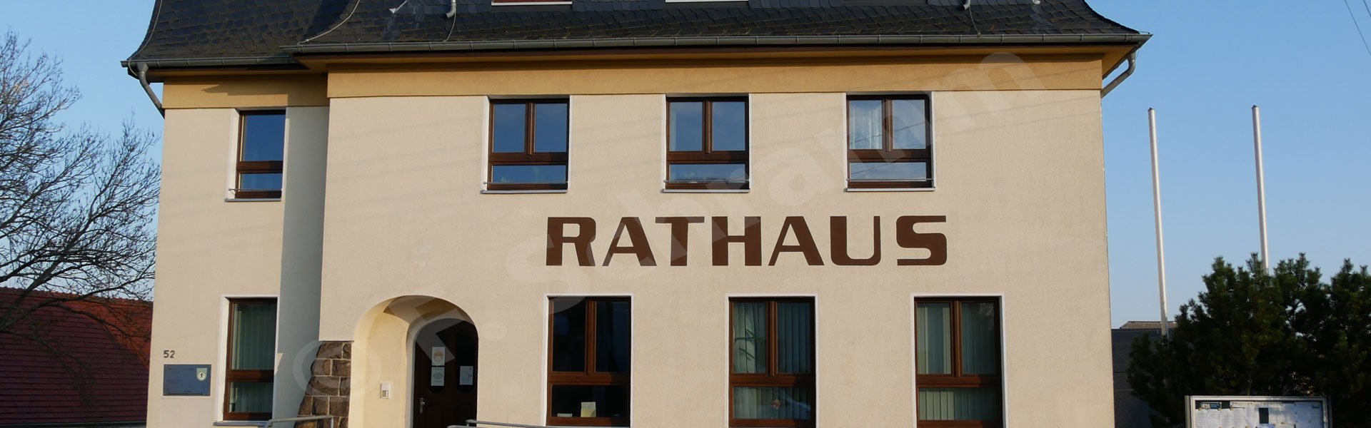 Rathaus der Gemeinde Claußnitz