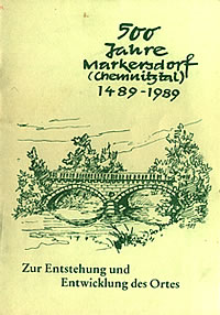 Broschüre 500 Jahre Markersdorf