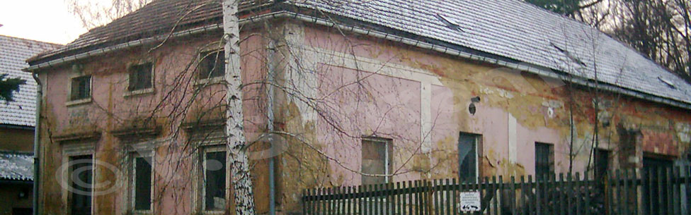 Das Gebäude der inzwischen abgerisseneen "Kutscherstube" (2004)